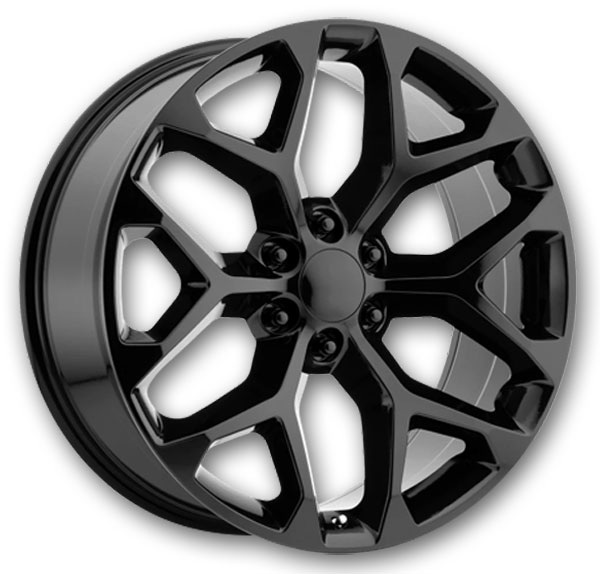 Performance Replicas Wheels PR176 26x10 Gloss Black 6x139.7 +24mm 78.1mm
