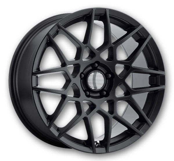 Performance Replicas Wheels PR178 18x10 Satin Black 5x114.3 +45mm 70.7mm