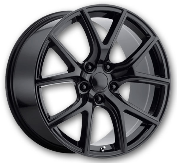Performance Replicas Wheels PR181 20x10 Gloss Black 5x127 +50mm 71.5mm