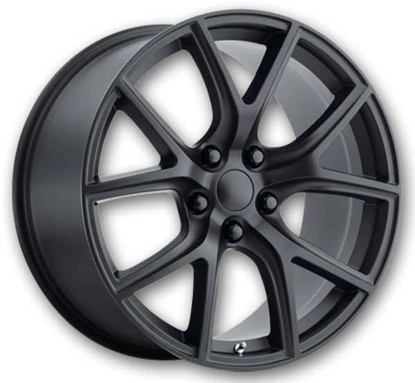 Performance Replicas Wheels PR181 20x9 Satin Black 5x127 +34mm 71.5mm