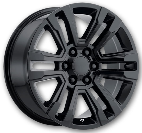 Performance Replicas Wheels PR182 20x10 Gloss Black 6x139.7 +24mm 78.1mm