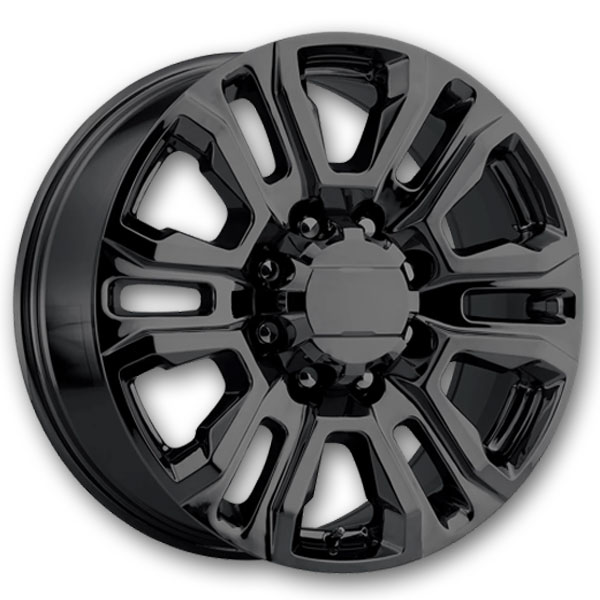 Performance Replicas Wheels PR207 20x8.5 Gloss Black 8x180 +47mm 124.2mm