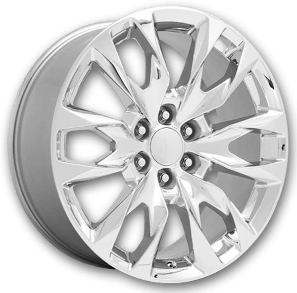 Performance Replicas Wheels PR210 22x9 Chrome 6x139.7 +28mm 78.1mm