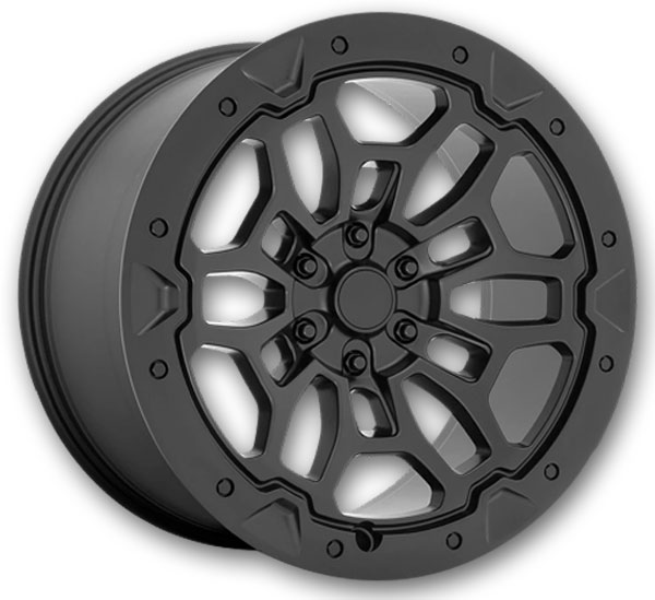 Performance Replicas Wheels PR215 20x10 Matte Black 5x139.7 +19mm 78.1mm
