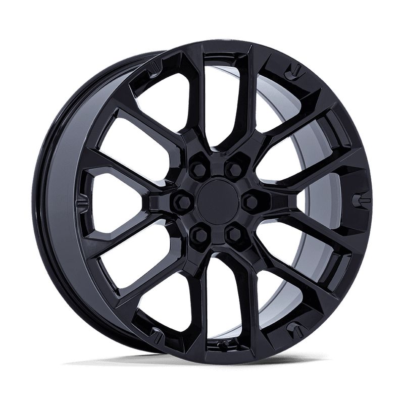 Performance Replicas Wheels PR224 22x9 Gloss Black 6x139.7 +28mm 78.1mm