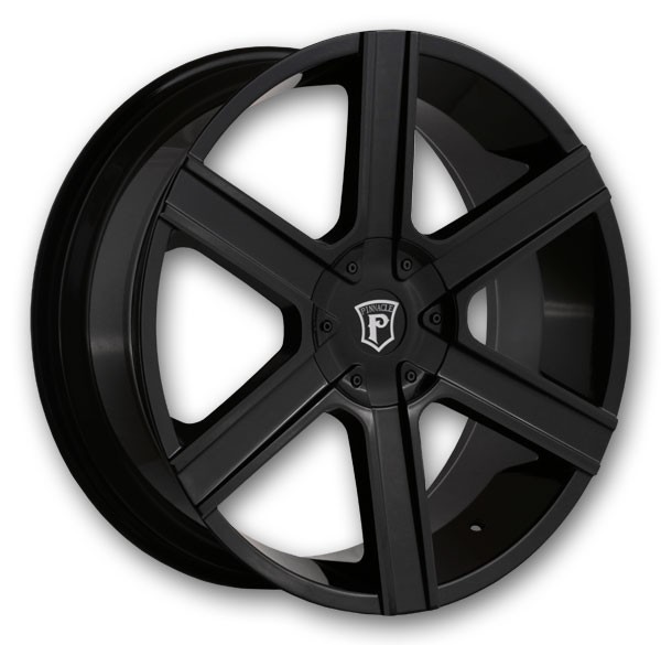 Pinnacle Wheels P92 Gallant 22x9 Gloss Black 6x139.7/6x135 +30mm 87.1mm