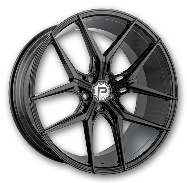 Pinnacle Wheels P204 Splendent 20x10 Gloss Black 5x120 +40mm 72.56mm