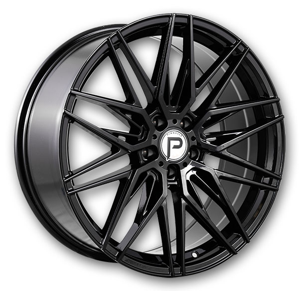 Pinnacle Wheels P210 Majestic 20x8.5 Gloss Black 5x114.3 +35mm 73.1mm