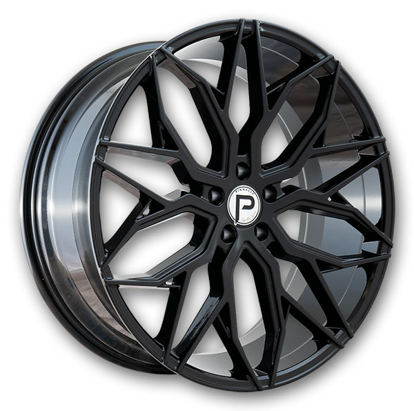 Pinnacle Wheels P306 Mystic 22x9 Gloss Black 5x120 +35mm 72.56mm