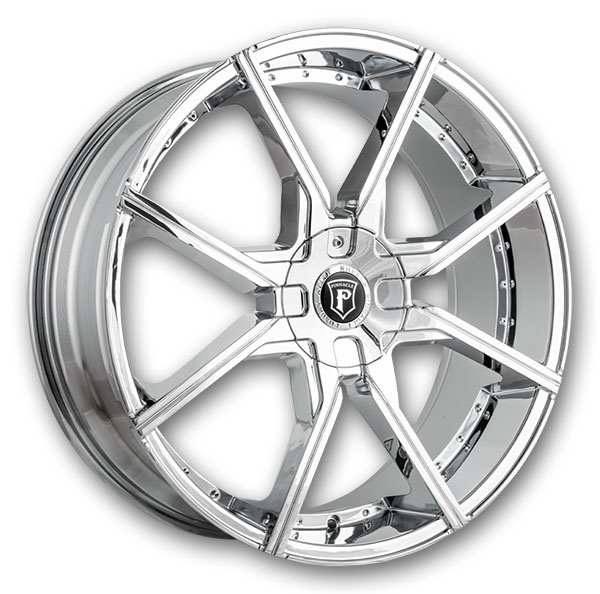Pinnacle Wheels P96 Hype 22x8.5 Chrome 5x114.3/5x108 +38mm 74.1mm