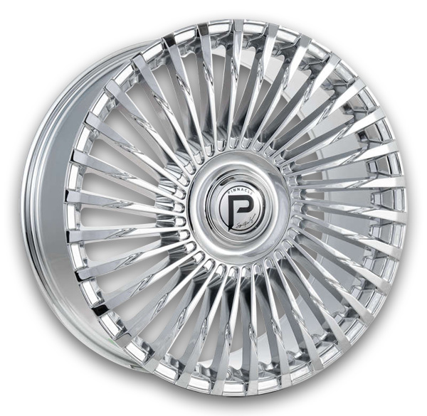Pinnacle Wheels P328 Slayer 22x9 Chrome 5x114.3/5x127 +35mm 74.1mm