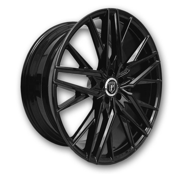 Pinnacle Wheels P106 Stellar 20x8.5 Gloss Black 5x120 +35mm 72.56mm