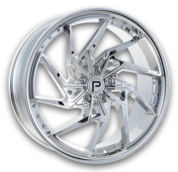 Pinnacle Wheels P326 Stinger 20x8.5 Chrome 5x114.3 +35mm 73.1mm