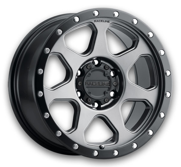 Raceline Wheels 949G 7X 17x8.5 Gun Metal 6x135 +0mm 87.1mm