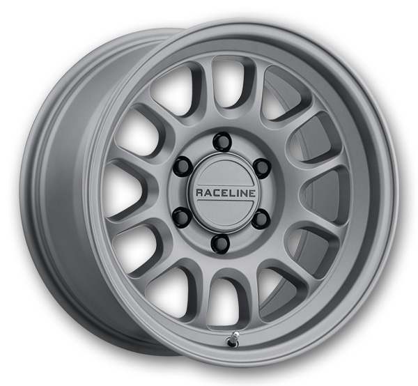 Raceline Wheels 958T Rogue 18x9 Titanium 8x180 +18mm 130.81mm