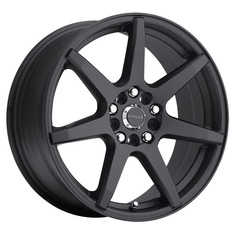 Raceline Wheels 131B Evo 18x7.5 Satin Black 5x108/5x114.3 +42mm 72.62mm