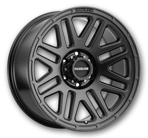 Raceline Wheels 944B Outlander 17x9 Satin Black 8x170 -12mm 125.2mm