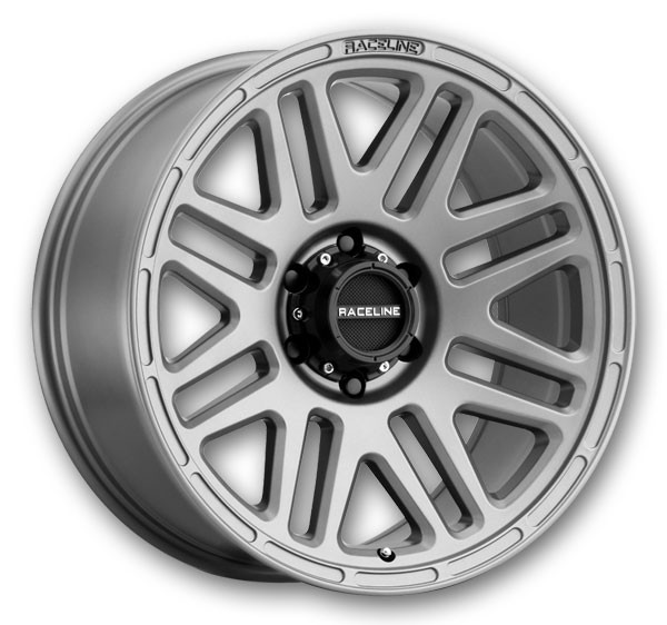 Raceline Wheels 944GS Outlander 18x9 Greystone 5x139.7 +12mm 106.5mm