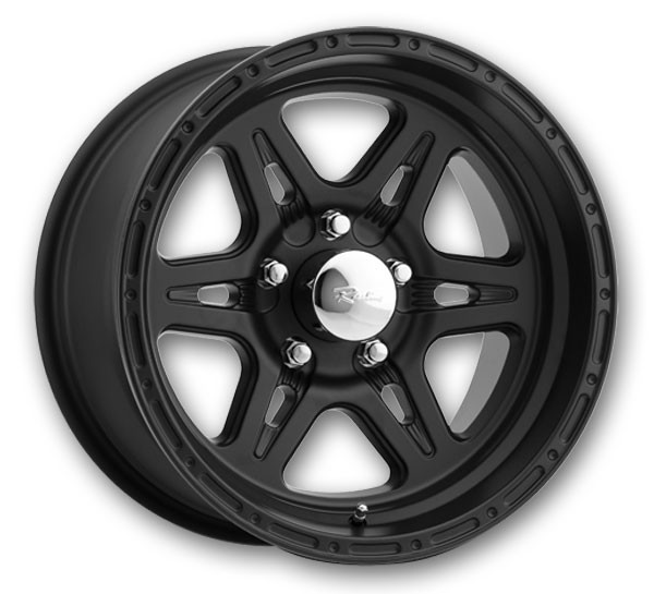 Raceline Wheels 891 Renegade 6 17x9 Satin Black 6x139.7 +0mm 107.95mm