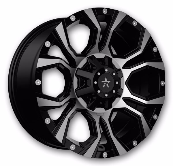 RBP Wheels 64R Widow 18x9 Black 5x139.7/5x127 +0mm 78mm