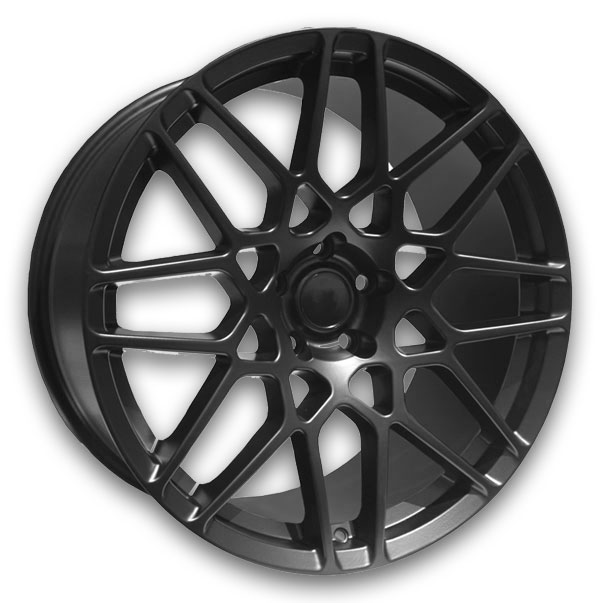 Replicas Wheels R238 20x10.5 Satin Black 5x114.3 +40mm 70.6mm