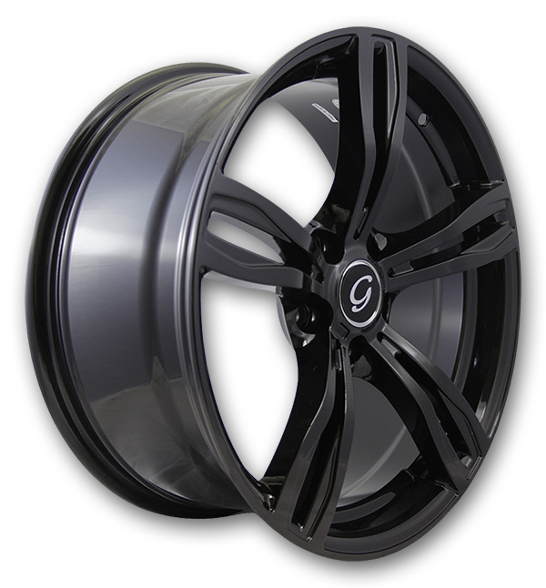Replicas Wheels R5056 18x8.5 Gloss Black 5x120 +35mm 72.6mm