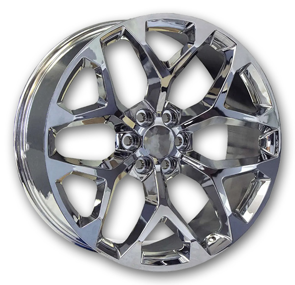 Replicas Wheels R6701 20x9 Chrome 6x139.7 +31mm 78.1mm