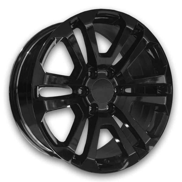 Replicas Wheels R6702 20x9 Gloss Black 6x139.7 +31mm 78.1mm