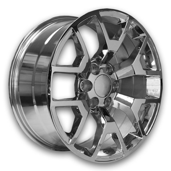 Replicas Wheels R6703 22x9 Chrome 6x139.7 +27mm 78.1mm