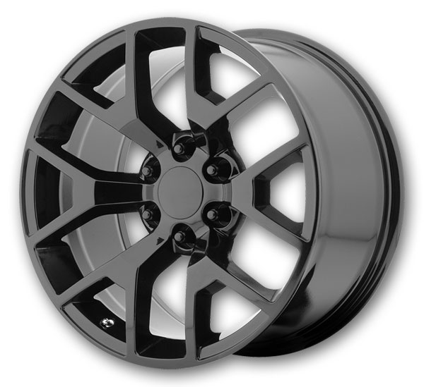 USA Replicas Wheels G04 Honeycomb 24x10 Black 6X139.7 +31mm 78.1mm