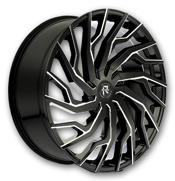 Revenge Luxury Wheels RL-101 26x10 Black Milled  6x135/6x139.7 +25mm 87.1mm