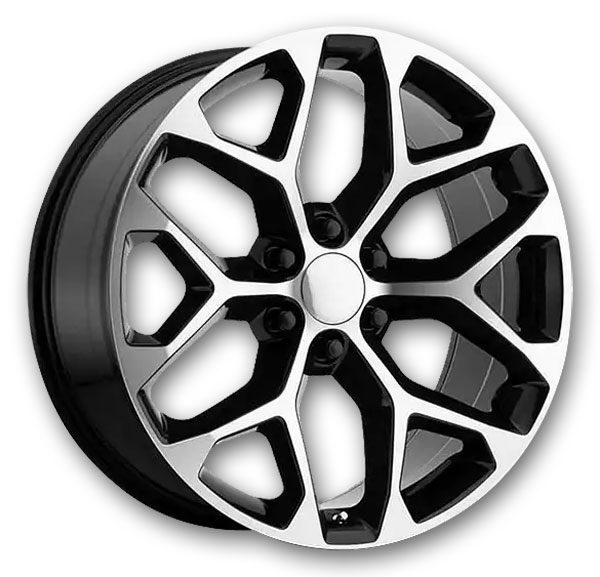 OE Pro-Line Wheels RS-12 28x10 Gloss Black Machined Face 6x139.7 +31mm