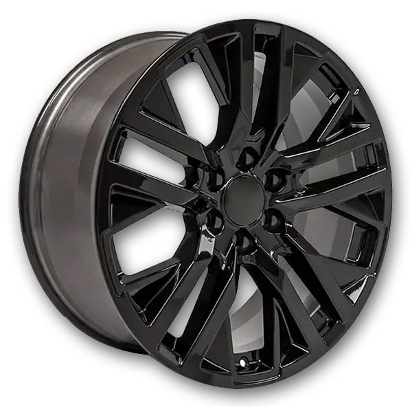 OE Pro-Line Wheels RS-38 24x10 Gloss Black 6x139.7  +31mm 78.1mm