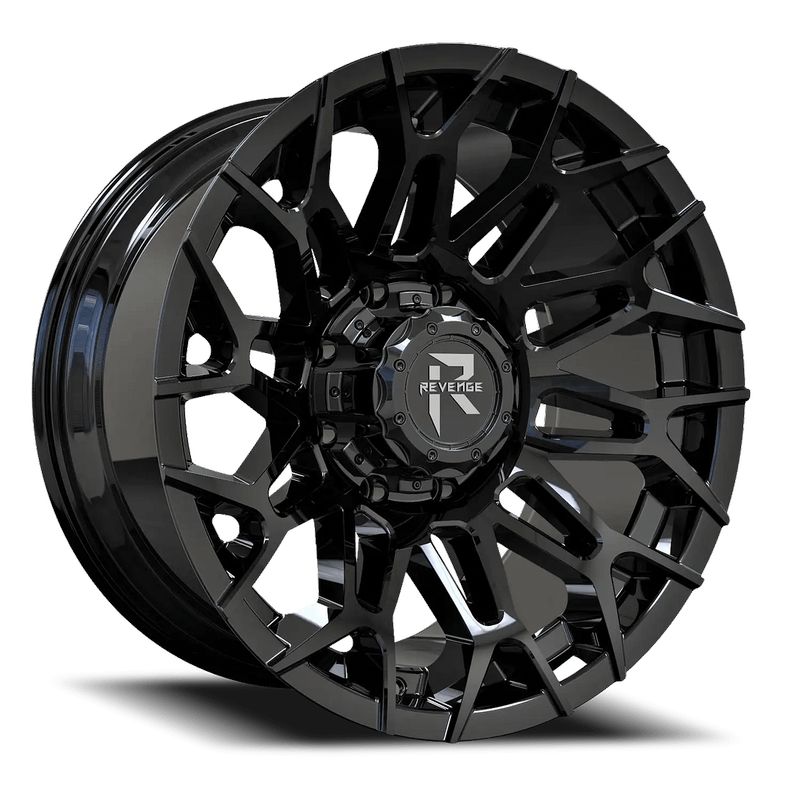 Revenge Offroad Wheels RV-203 20x10 Satin Black 8x170 -19mm 125.2mm