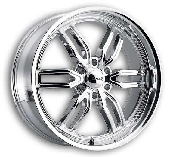 Ridler Wheels 609 20x9 Chrome 6x139.7 +30mm 106.1mm