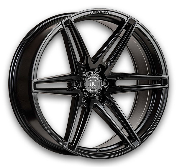 Rohana Wheels RFV1 20x9.5 Matte Black 6x139.7 +18mm 78.1mm