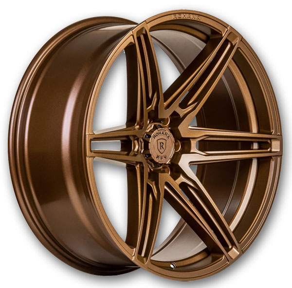 Rohana Wheels RFV1 22x9.5 Matte Bronze 6x139.7 +22mm 78.1mm