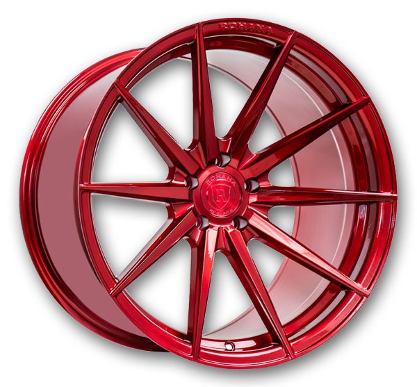 Rohana Wheels RFX1 20x11 Gloss Red 5x112 +28mm 66.5mm