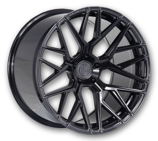 Rohana Wheels RFX10 20x12 Gloss Black 5x114.3 +22mm 74.1mm