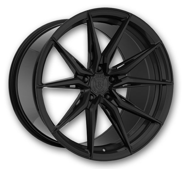 Rohana Wheels RFX13 20x10 Gloss Black 5x112 +33mm 66.56mm
