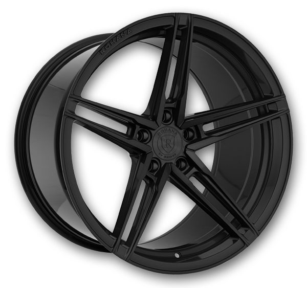 Rohana Wheels RFX15 20x10 Gloss Black 5x120 +25mm 74.1mm