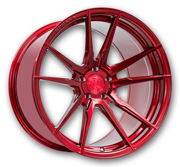 Rohana Wheels RFX2 20x11 Gloss Red 5x120 +25mm 74.1mm