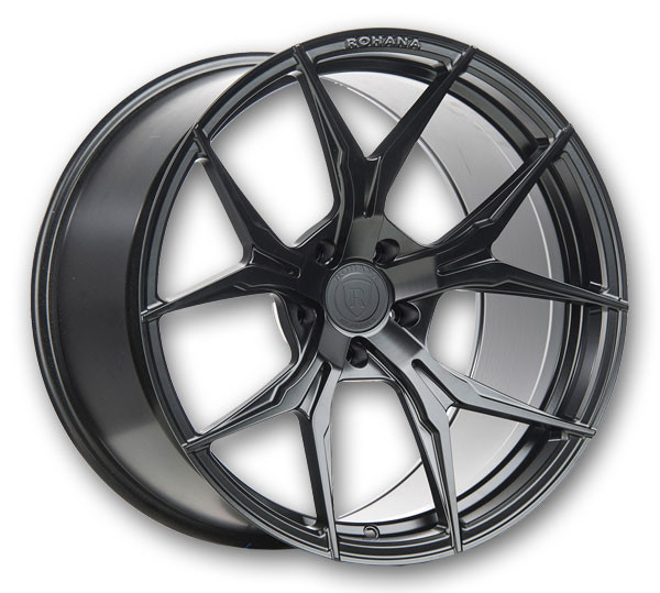 Rohana Wheels RFX5 20x12 Matte Black 5x120 +83mm 73.1mm