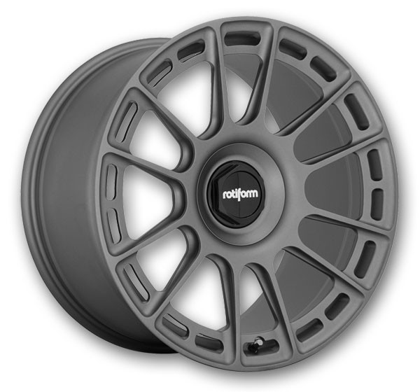 Rotiform Wheels OZR 19x8.5 Matte Anthracite 5x100/5x112 +35mm 66.6mm