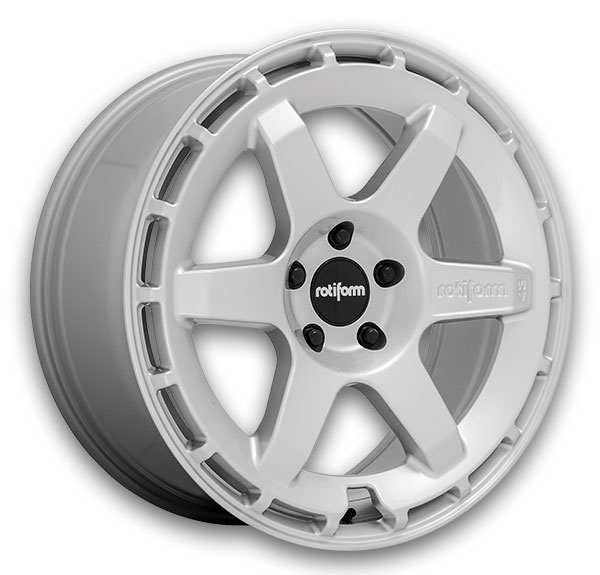 Rotiform Wheels KB1 19x8.5 Gloss Silver 5x120 +35mm 72.5mm