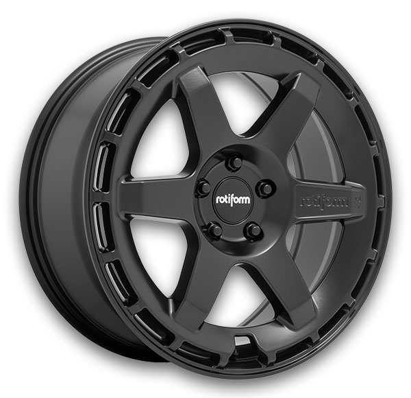 Rotiform Wheels KB1 19x8.5 Matte Black 5x120 +35mm 72.5mm