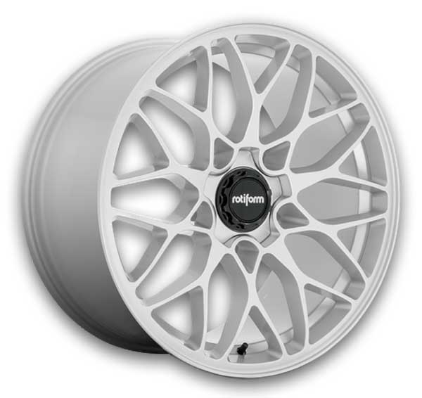 Rotiform Wheels SGN 19x8.5 Gloss Silver 5x108 +45mm 63.36mm