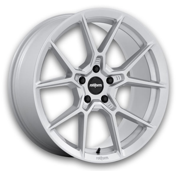 Rotiform Wheels KPR 20x9 Silver 5x112 +25mm 66.56mm