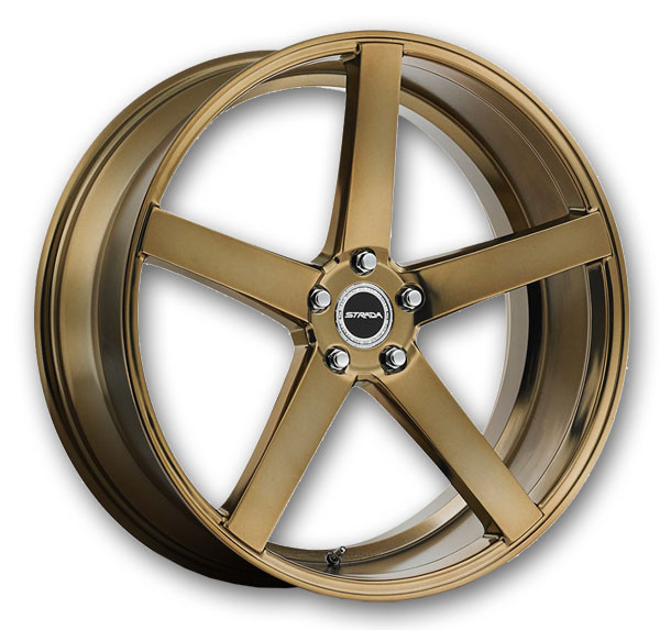 Strada Wheels Perfetto 20x8.5 Bronze 5x114.3 +35mm 72.6mm