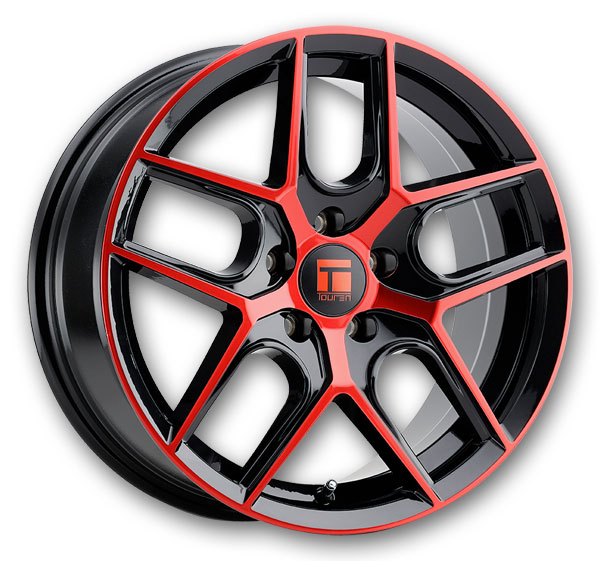 Touren Wheels 3279 TR79 20x9 Gloss Black/Red Tint 5x120 +35mm 72.56mm